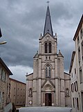Bas-en-Basset (Haute-loire) eglise Saint-Thyrse 01